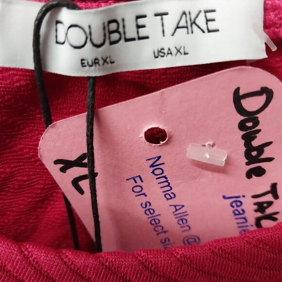 3692 Size XL Double Take Upcycled NWT 2 Piece Thick Quilt Look Lounge Set. - Picture 7 of 11